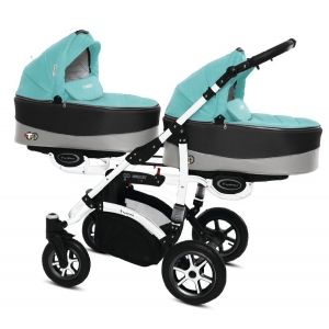 TWINNI Premium 2w1 Biały Stelaż
